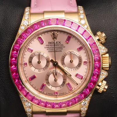 Unknown RoleDaytona Custom "Barbie" 116518 18K Yellow
