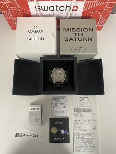 Omega x Swatch Mission to Saturn
