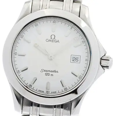 Omega Seamaster 120 SS White Date