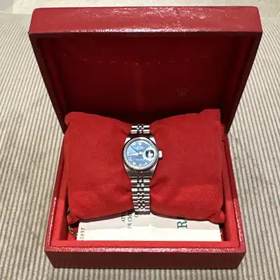 Rolex Datejust Blue Steel Jubilee Bracelet