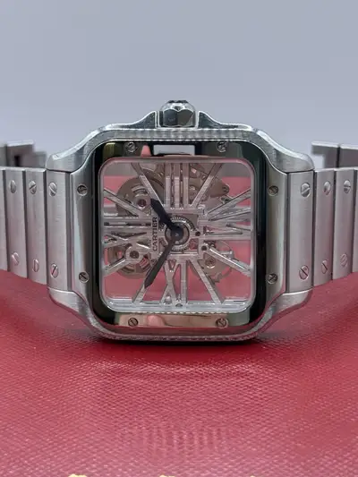 Cartier Santos Skeleton WHSA0015