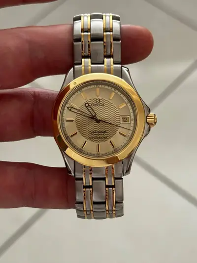Omega Seamaster Gold Steel