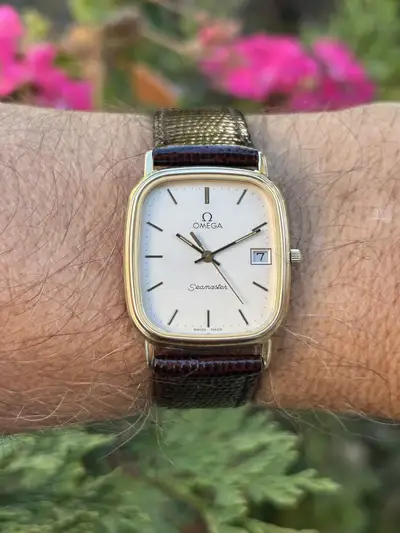Omega Seamaster Men’s Rectangle Amazing Circuit