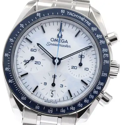 Omega Omega Speedmaster 38 Milano Cortina Chronograph Automatic Mens Watch Box Warrant