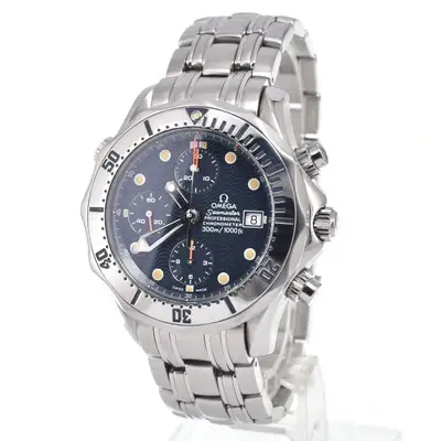 Omega Seamaster Diver Chronometer Chronograph Stainless