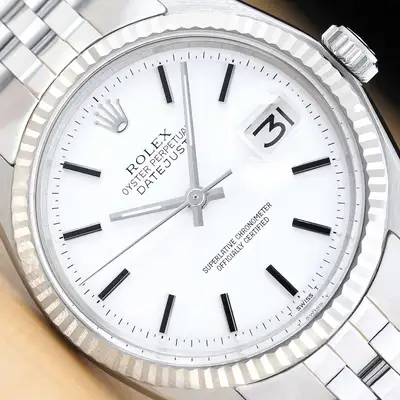 Rolex DATEJUST 1601 18K GOLD STEEL