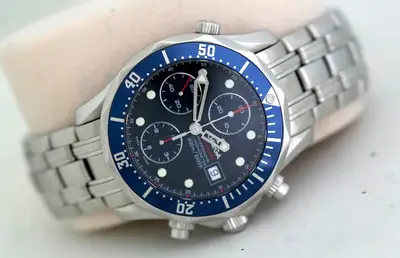 Omega Seamaster 300 Chronograph Blue