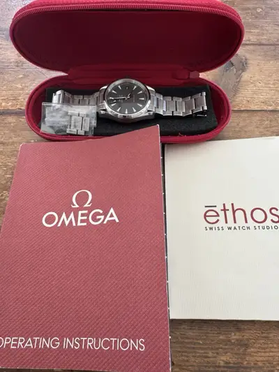 Omega Seamaster Aqua Terra 38. Steel