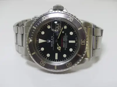 Rolex SS Red Submariner 1680 "3.6"