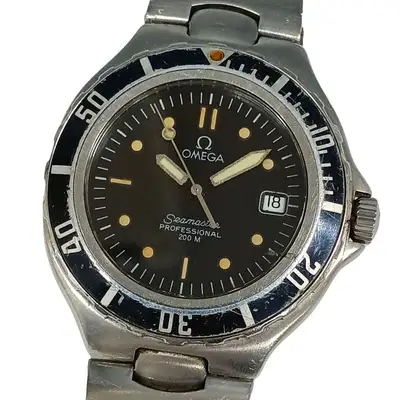 Omega Seamaster Professional 200 Silver Free