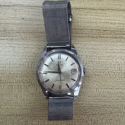 Omega Seamaster Date Beads Rice Bracelet