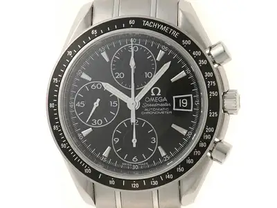Omega Omega Speedmaster Date 3210.50 Stainless Steel 40mm Black Dial Automatic #DW591