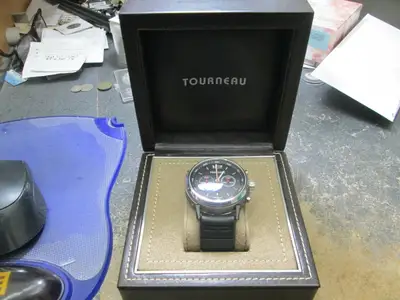 Unknown TOURNEAU STAINLESS CHRONOGRAPH 440302 01751 Running
