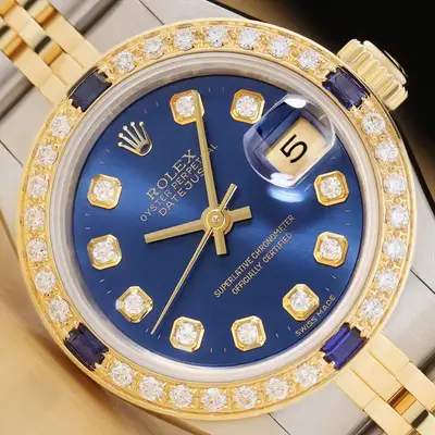 Rolex DATEJUST 18K YELLOW GOLD DIAMOND