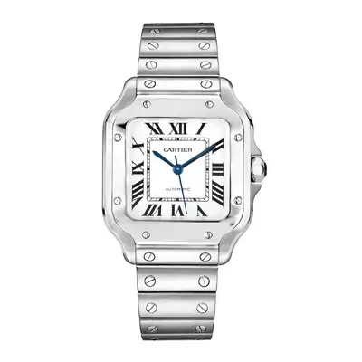 Cartier Santos de Cartier White Roman