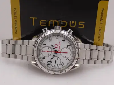 Omega CHRONO OMEGA SPEEDMASTER DATE OLYMPIC 3513.20.00 + PAPERS 2011 AUTOMATIC WATCH