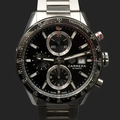 TAG Heuer Steel Racing Chronograph Carrera