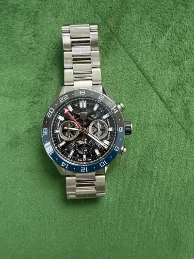 TAG Heuer (Batman) CarreraHeuer-02 Twin-TimeChronograph