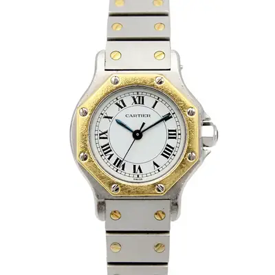 Cartier Santos Octagon SM Ivory 0907
