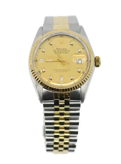Rolex Datejust Diamond 18K/Stainless Steel 1601