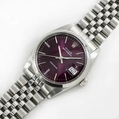Rolex OysterDate Precision Men Steel Ref
