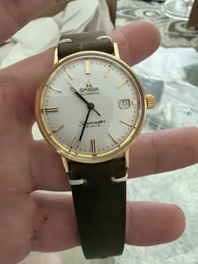Omega 60'S 14K SOLID GOLD OMEGA SEAMASTER
