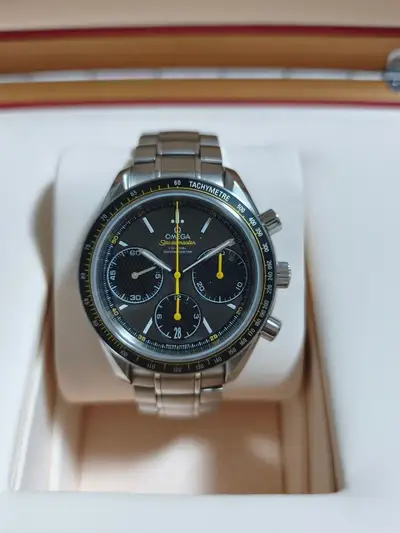 Omega Speedmaster Racing SS Gray kjg1nuzc