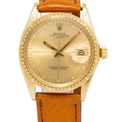 Rolex Oyster Perpetual 1512 Leather Strap