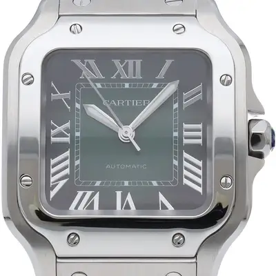 Cartier Santos de Cartier MM Smoky