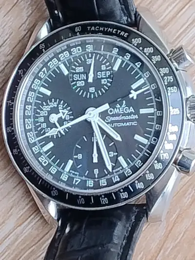 Omega Speedmaster Tripledate ,strap, service card