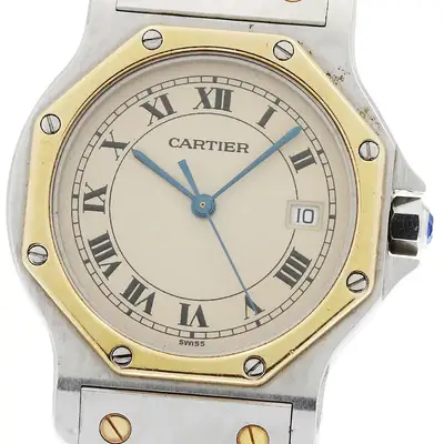 Cartier Santos Octagon LM W2001583 Date