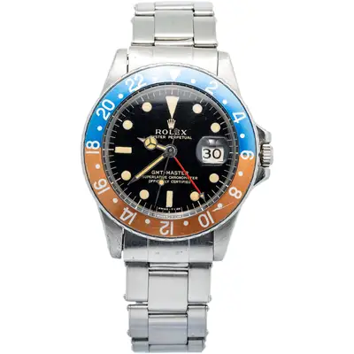 Rolex GMT Master 1675 Jubilee Stainless
