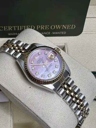 Rolex DATEJUST AND CERTIFICATES