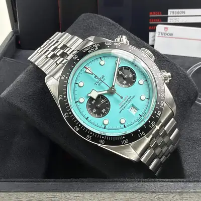 Tudor Black Bay Chrono Flamingo January