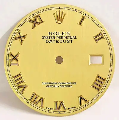 Rolex DATEJUST 36 Brush Look Champagne