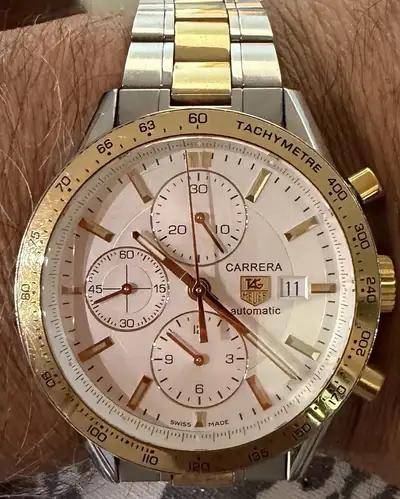 TAG Heuer Carrera Chronograph CV2050 Two-Tone