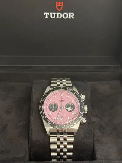 Tudor Black Bay Chrono Miami Pink