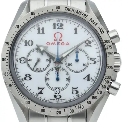 Omega Speedmaster Broad Arrow Chronograph Olympic