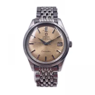 Omega Seamaster Chronometer Silver From Japan