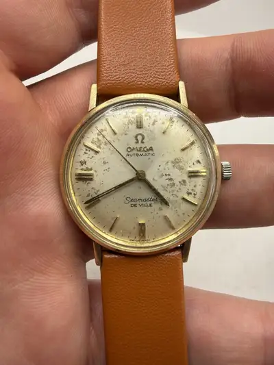 Omega Seamaster De Ville Gold Cap