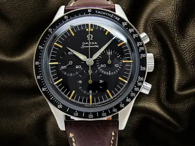 Omega OMEGA Speedmaster 2nd Ref.2998-6 Cal.321 SS Black Dial Manual Winding Chrono