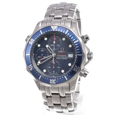 Omega Seamaster Diver Chronometer Chronograph Stainless