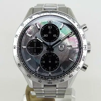 TAG Heuer Carrera CV201P-0 Black Chronograph