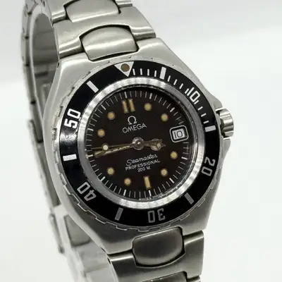 Omega Seamaster Professional Black Women's Pre-bonded
