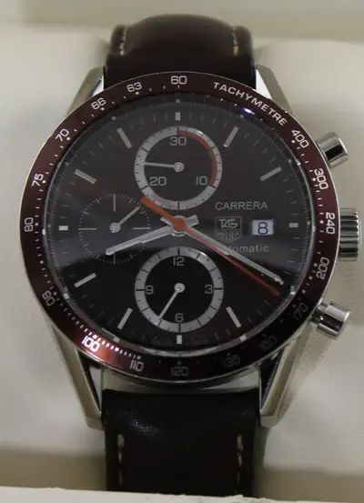 TAG Heuer CV2013.FC6206 TAG Heuer Carrera Brown Chronograph