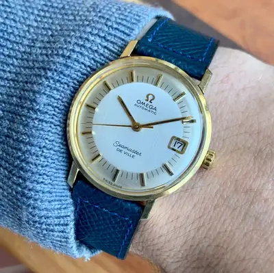 Omega Seamaster DeVille 14K Solid Gold