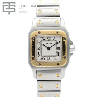 Cartier Santos Galbee SM White W20012C4