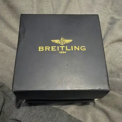 Breitling Navitimer A13322 Chronograph Blue Leather