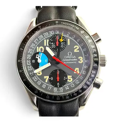 Omega W/ Omega Speedmaster Triple Date MK