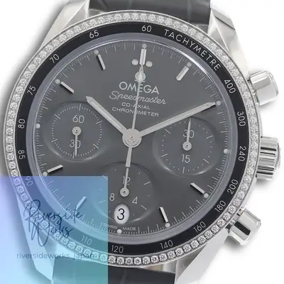 Omega Speedmaster Diamond Bezel Chronograph with